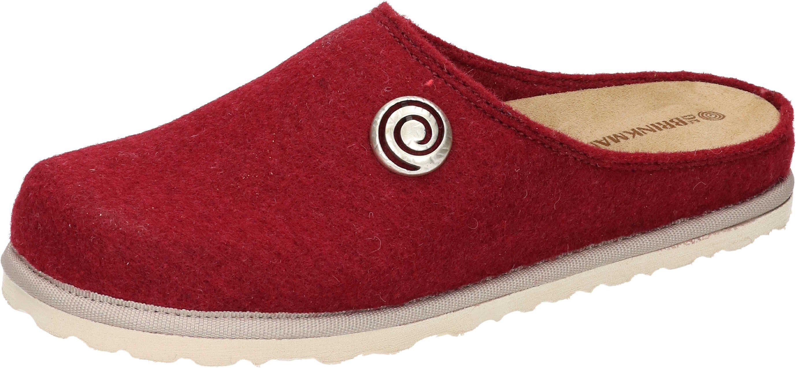 Dr. Brinkmann Unisex Hausschuhe – Aus Wollfilz, Mit Leichtzellsohle, Bequem & Ungefüttert, Schlupfschuh