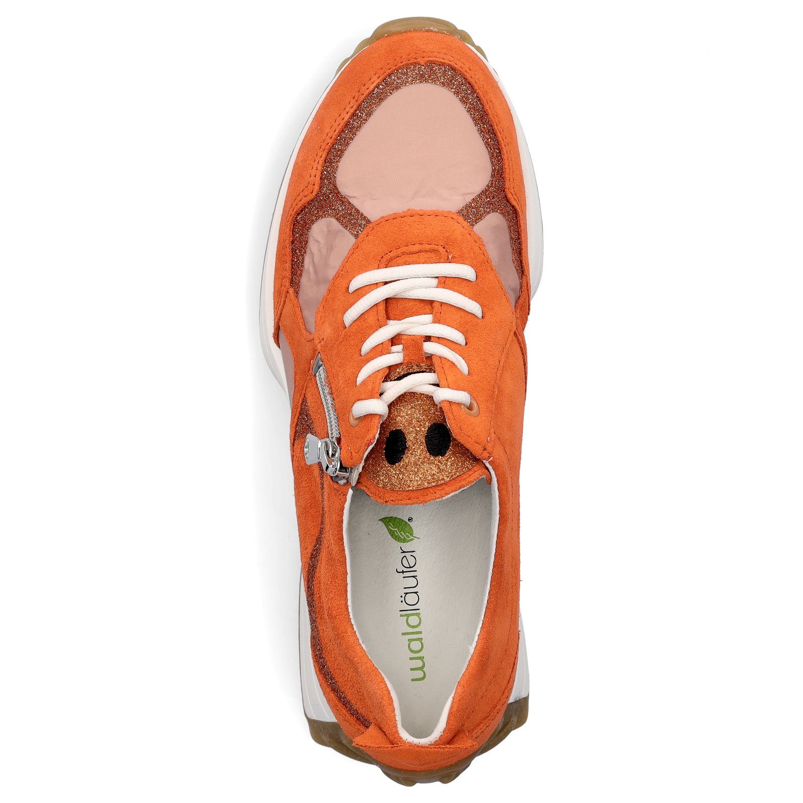 Waldläufer Waldläufer orange Damen Sneaker apricot Sneaker