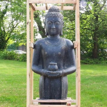 Oriental Galerie Dekofigur XXL Lebensgroße Buddha Garten Steinfigur 190 cm (1 St), Wetterfest, groß, Garten