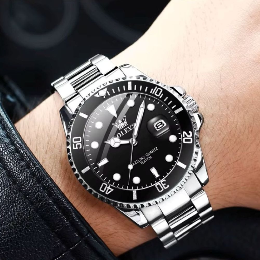 Tidy Quarzuhr Herren-Quarzuhr – Stilvolles Design mit Dreh -Lünette günstig online kaufen