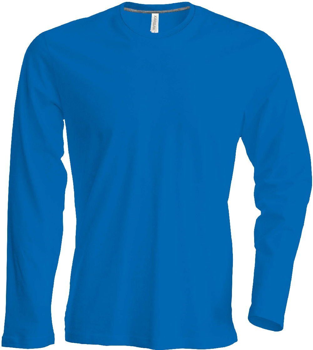 James & Nicholson Rundhalsshirt Kariban K359 Herren T-Shirt langarm enzymge günstig online kaufen
