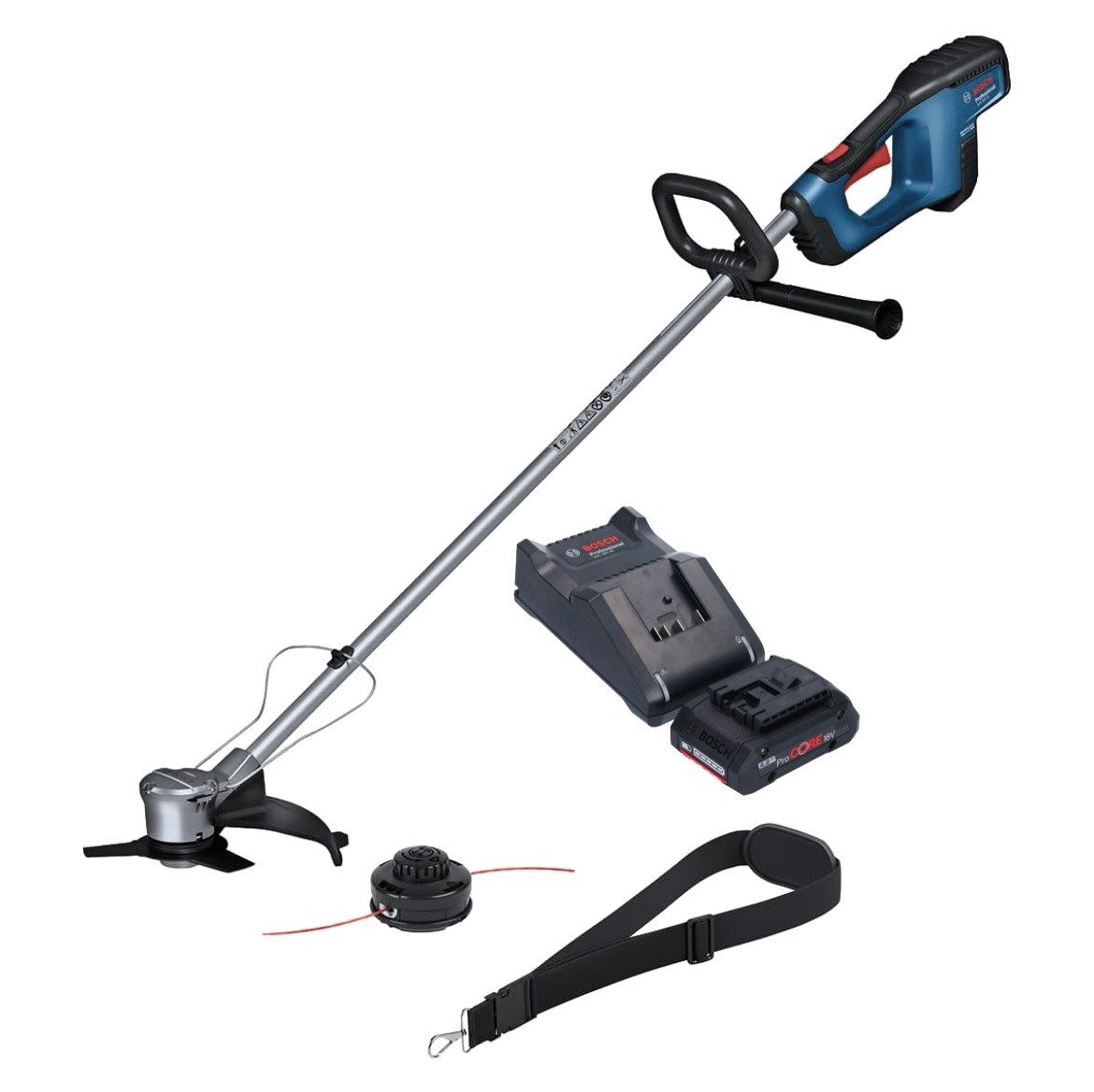 Bosch Professional Akku-Freischneider GFR 18V-23 Professional Akku Freischneider 18 V 230 mm Brushless + 1x