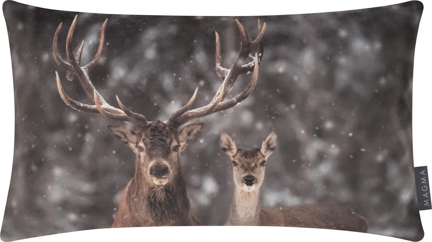 Magma Heimtex Kissenhülle Hirsch ca. 30x50cm günstig online kaufen