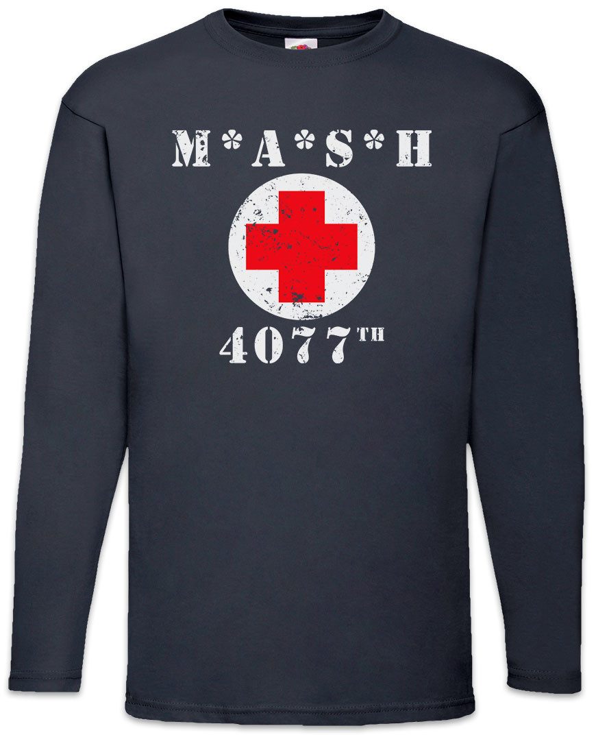 Langarmshirt MASH Logo Langarm T-Shirt 4077th M.A.S.H. Army Symbol TV Doctors