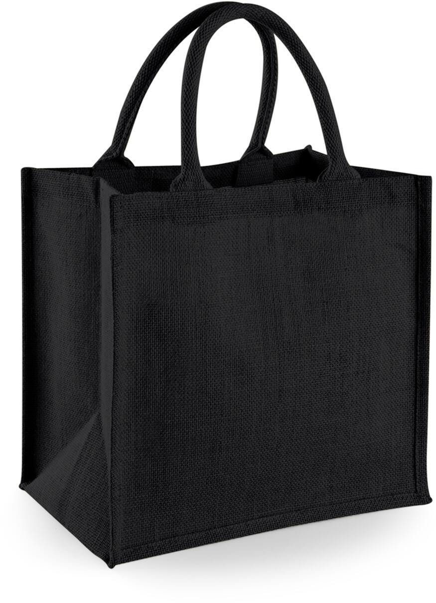 Westford Mill Umhängetasche Jute Midi Tote 30 x 30 x 19 cm