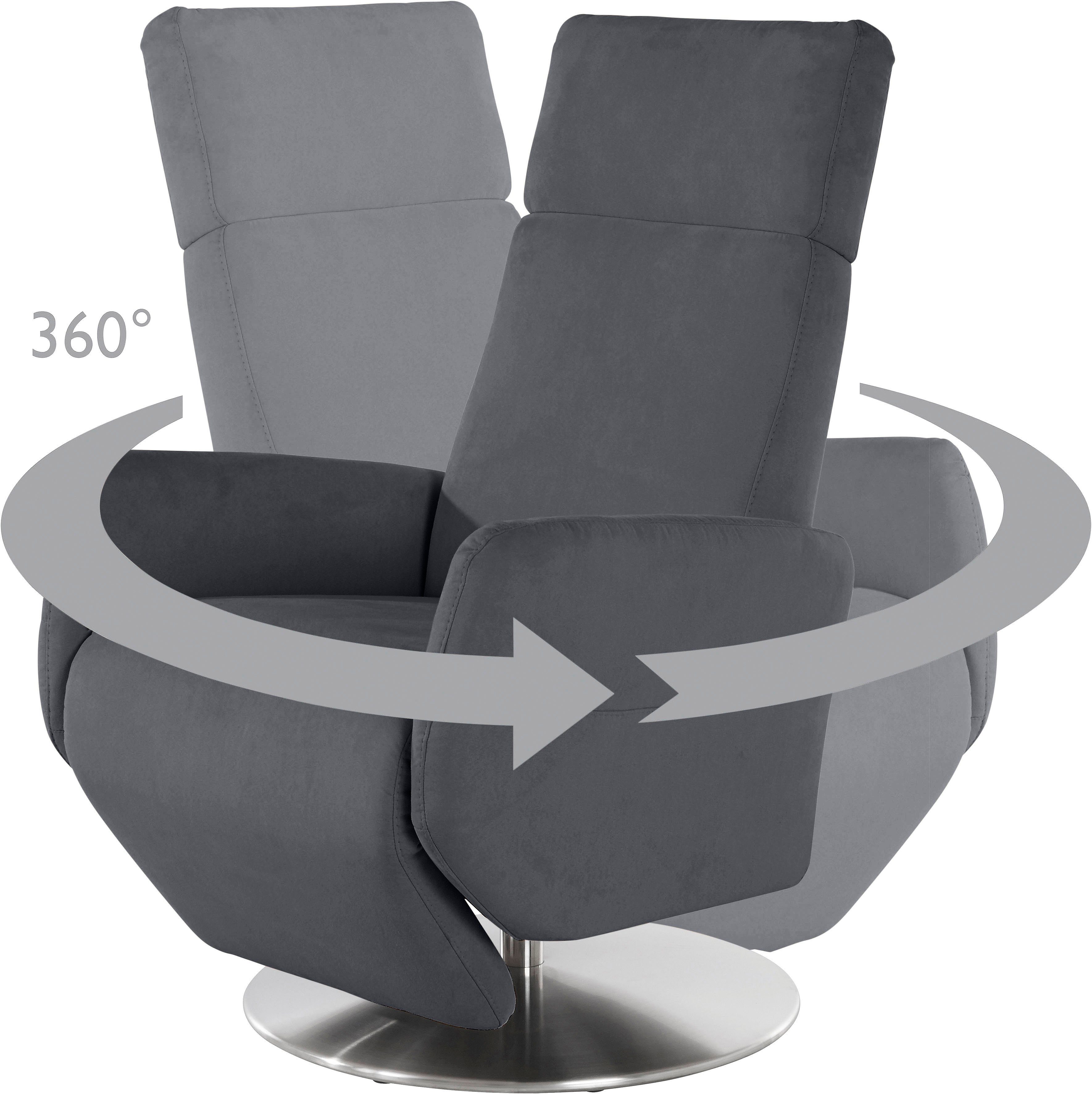 sit&more TV-Sessel Kobra, manuelle Relaxfunktion