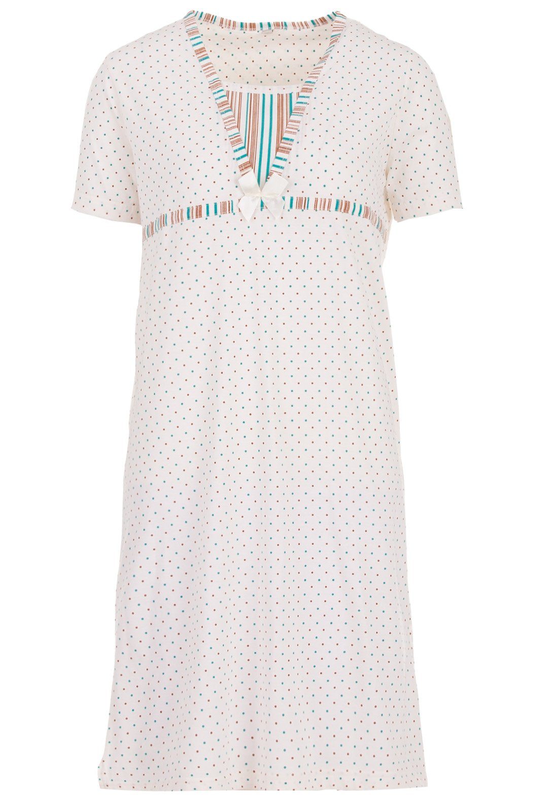 zeitlos Nachthemd Nachthemd Kurzarm - Lagenlook günstig online kaufen