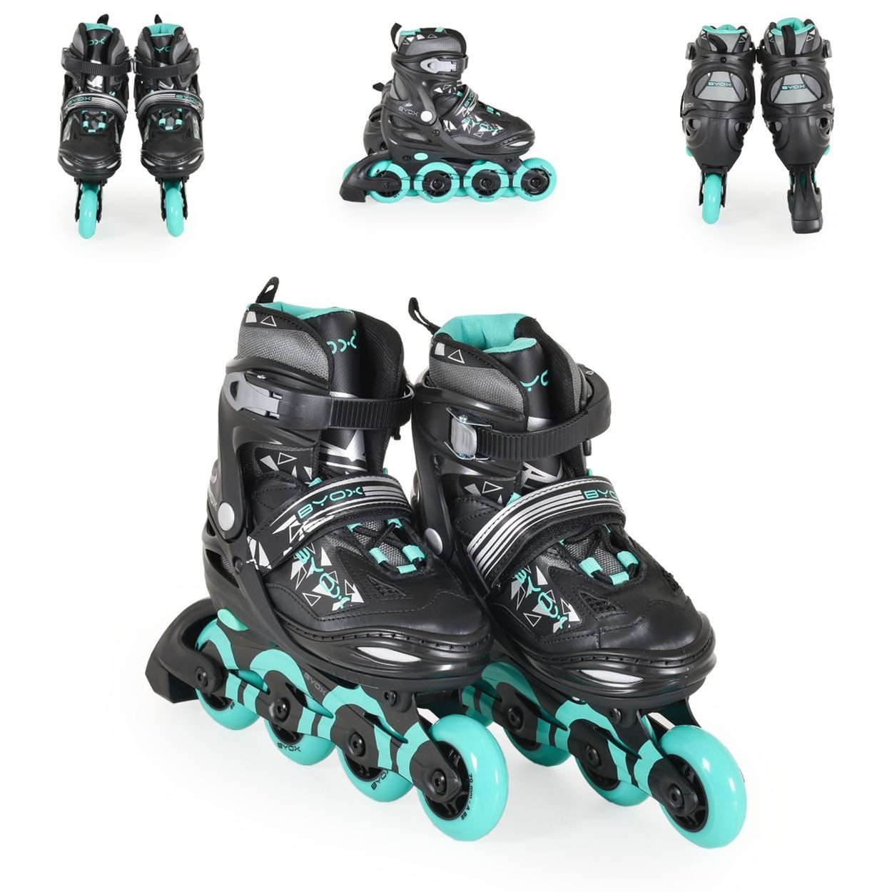 Inlineskates Inliner Dazzle türkis