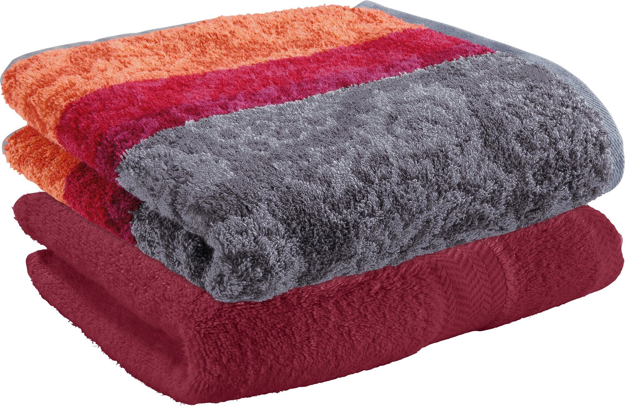 bordeaux/orange/grau