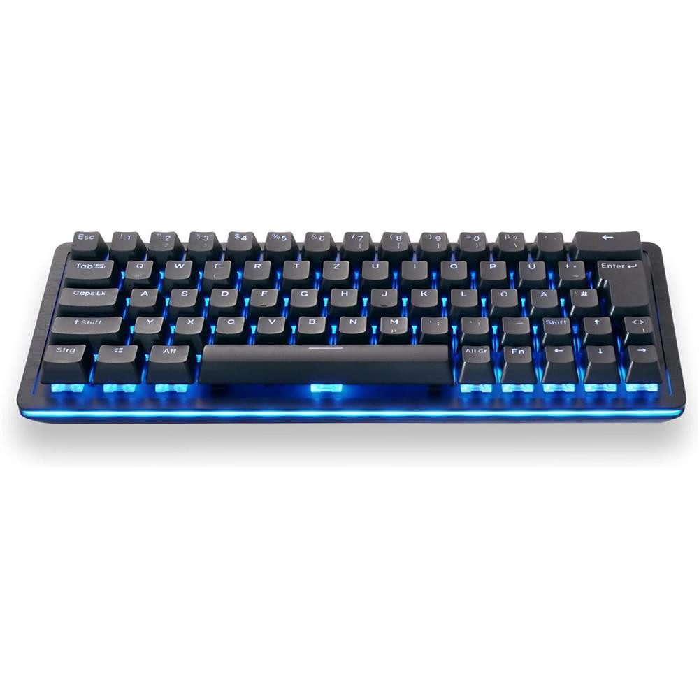 Mountain Everest 60 Gaming-Tastatur (RGB, DE-Layout, Linear 45 Switches, Midnight Black)