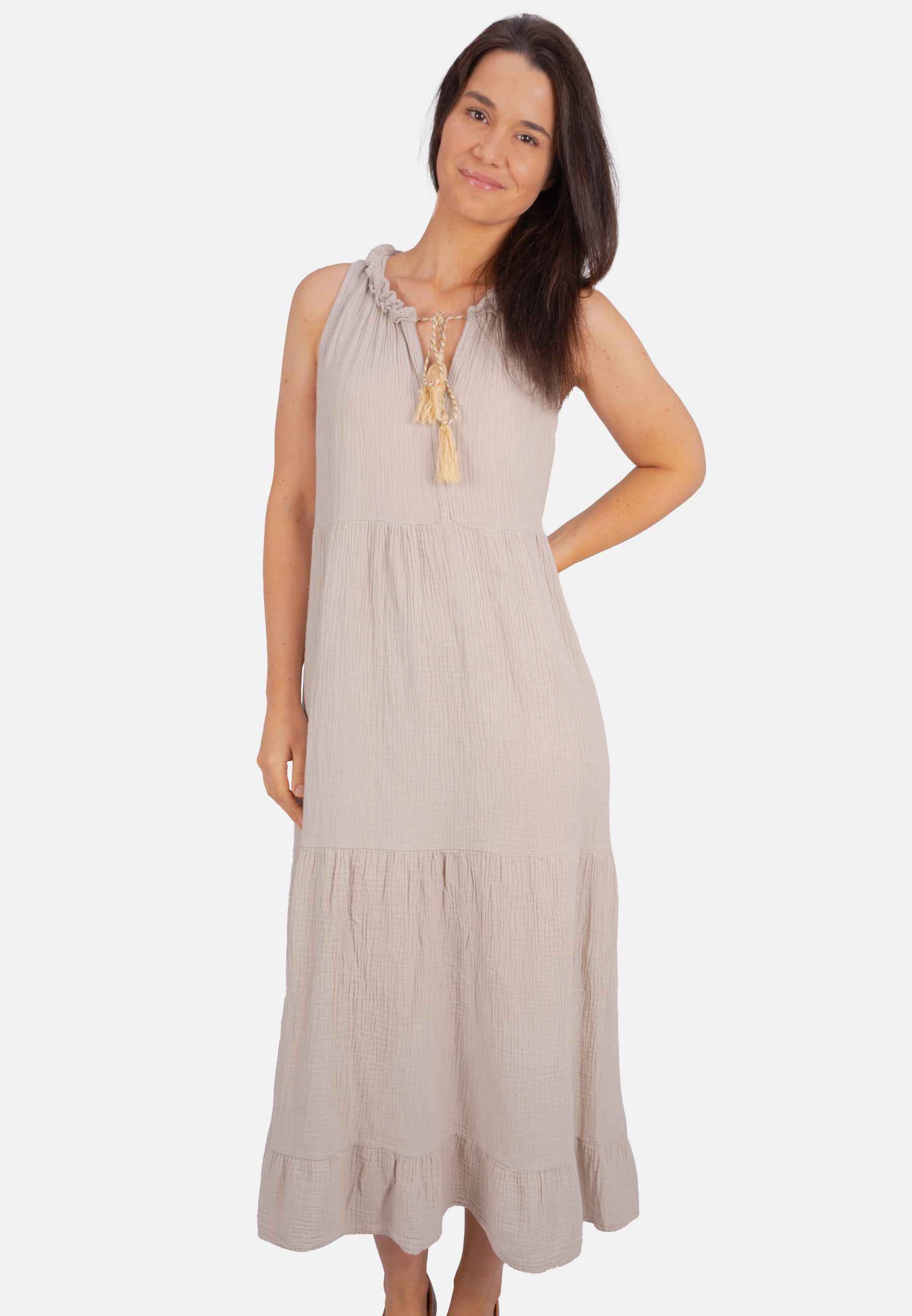 Seasons of April Maxikleid VIOLA MUSSELIN günstig online kaufen