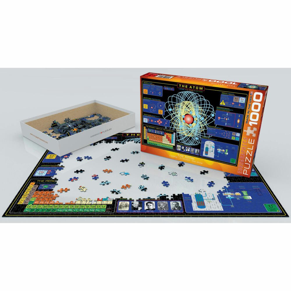 Puzzle 1000 Pièces Eurographics - Matriochkas Russes - 68 X 48 Cm - Pour Adultes, Couleurs Vives