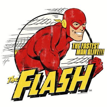 LOGOSHIRT T-Shirt The Fastest Man Alive mit tollem The Flash-Print