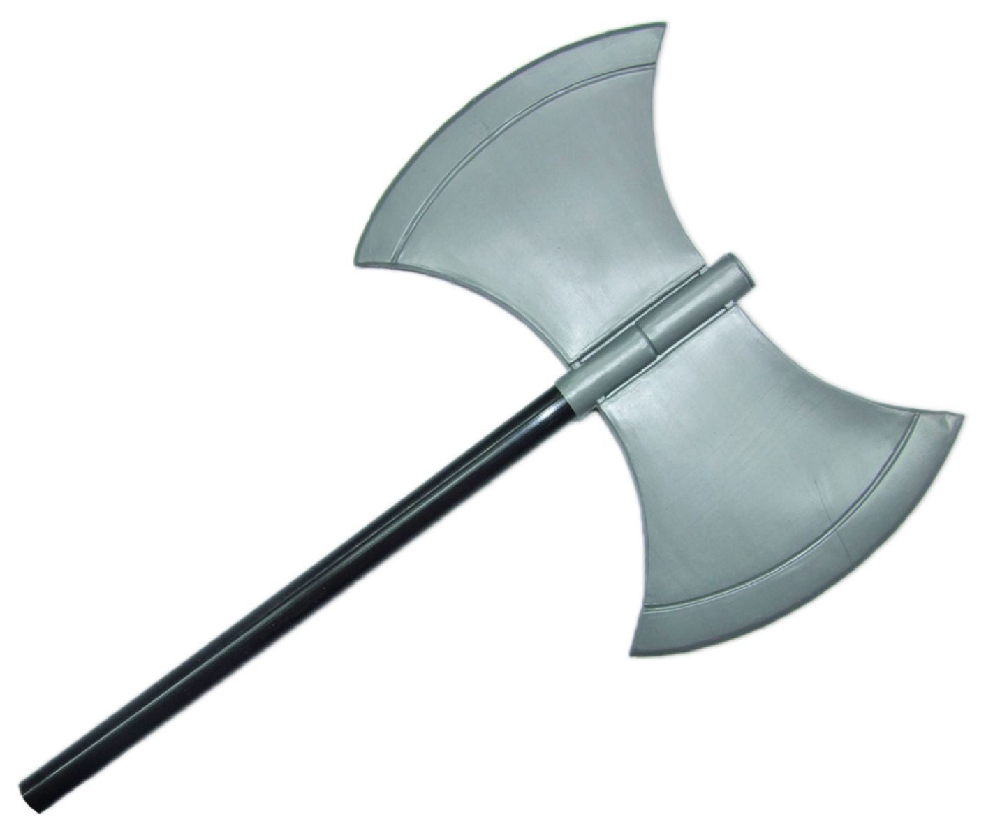 Das Kostümland Blaster Mittelalter Doppelaxt 41 cm, Kunststoff, Henker