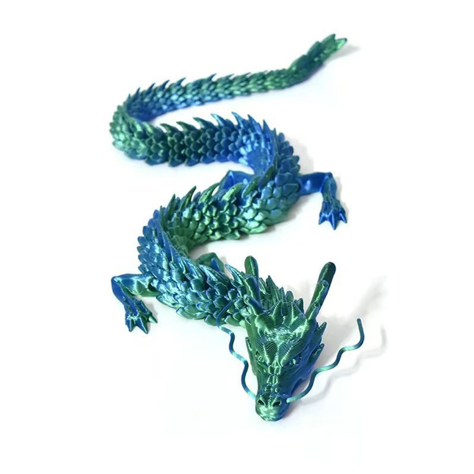 Jumpeak Tierfigur 3d drache,3d tiere,drache 3d druck,drachen figuren,drachen spielzeug (8 Farben, 5 Größen), tiere figuren,tiere spielzeug,Kinderspielzeug,Weihnachtsgeschenke