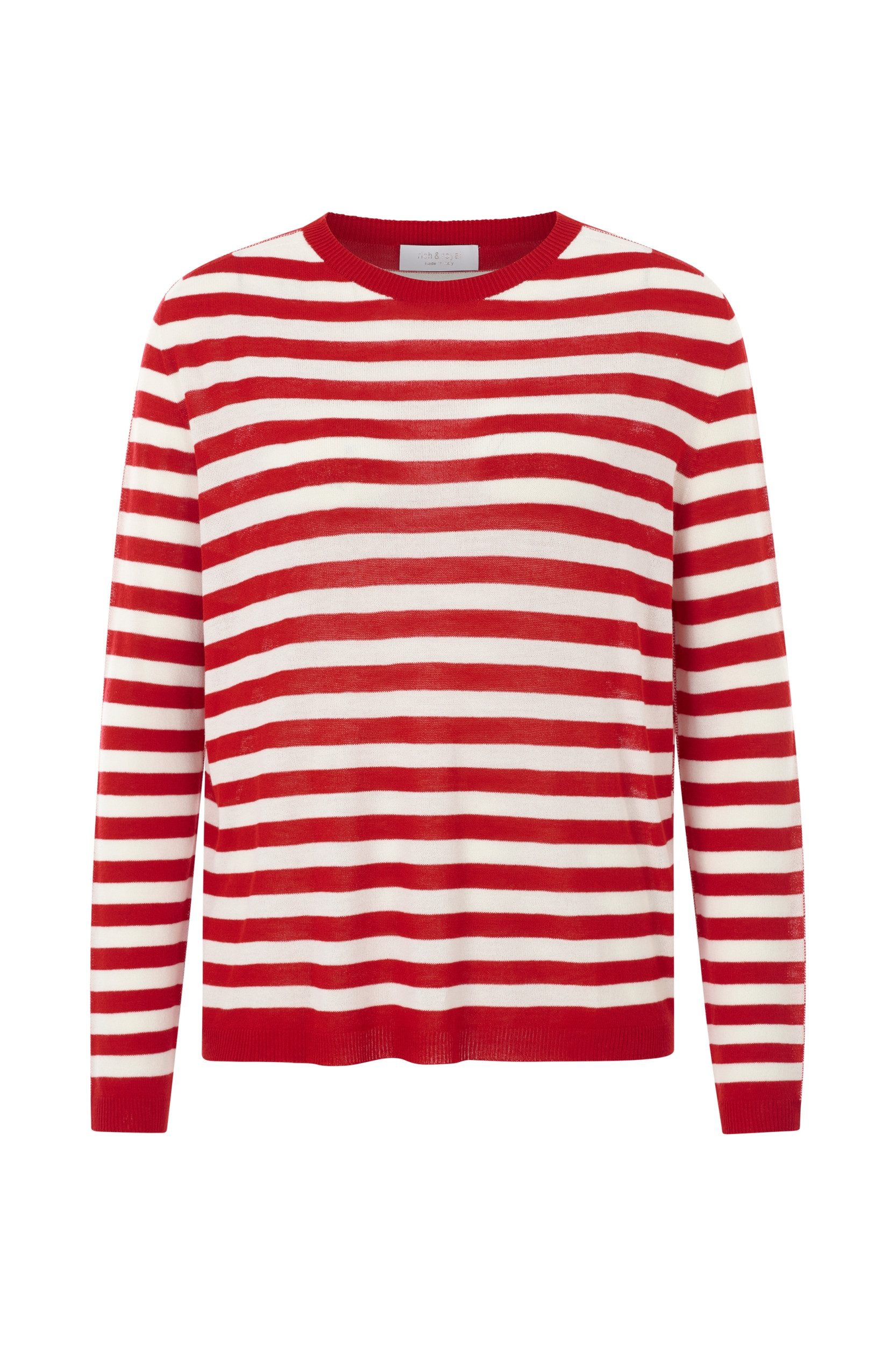 RICHROYAL Strickpullover Superlight Crew Striped