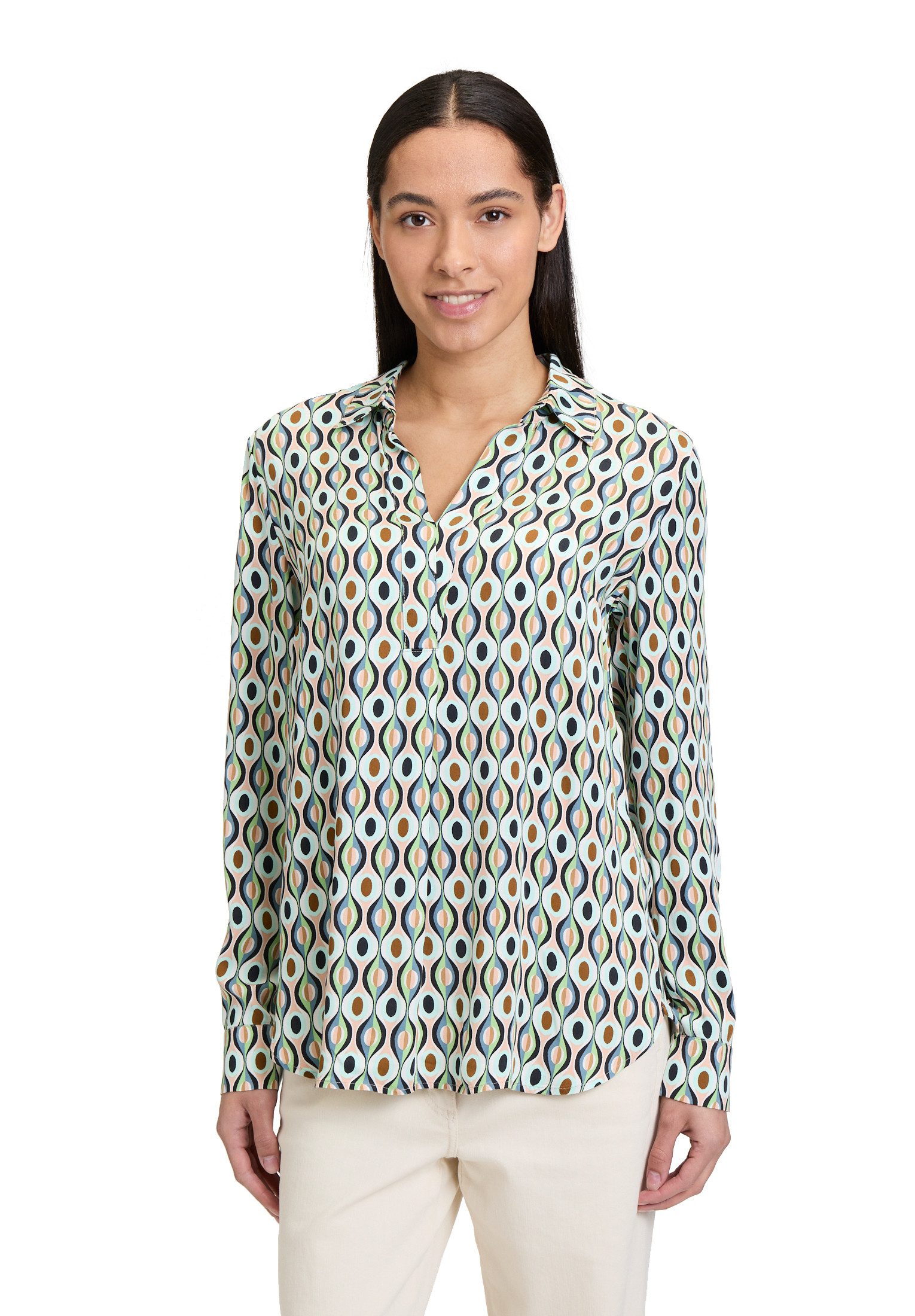 Longbluse Betty Barclay Longbluse langarm