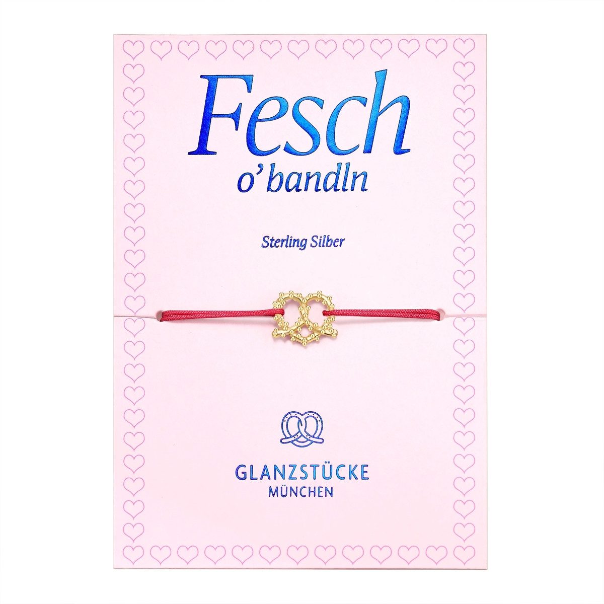 Glanzstücke München Armband Herz-Breze gelbgold, mit Herz-Breze günstig online kaufen