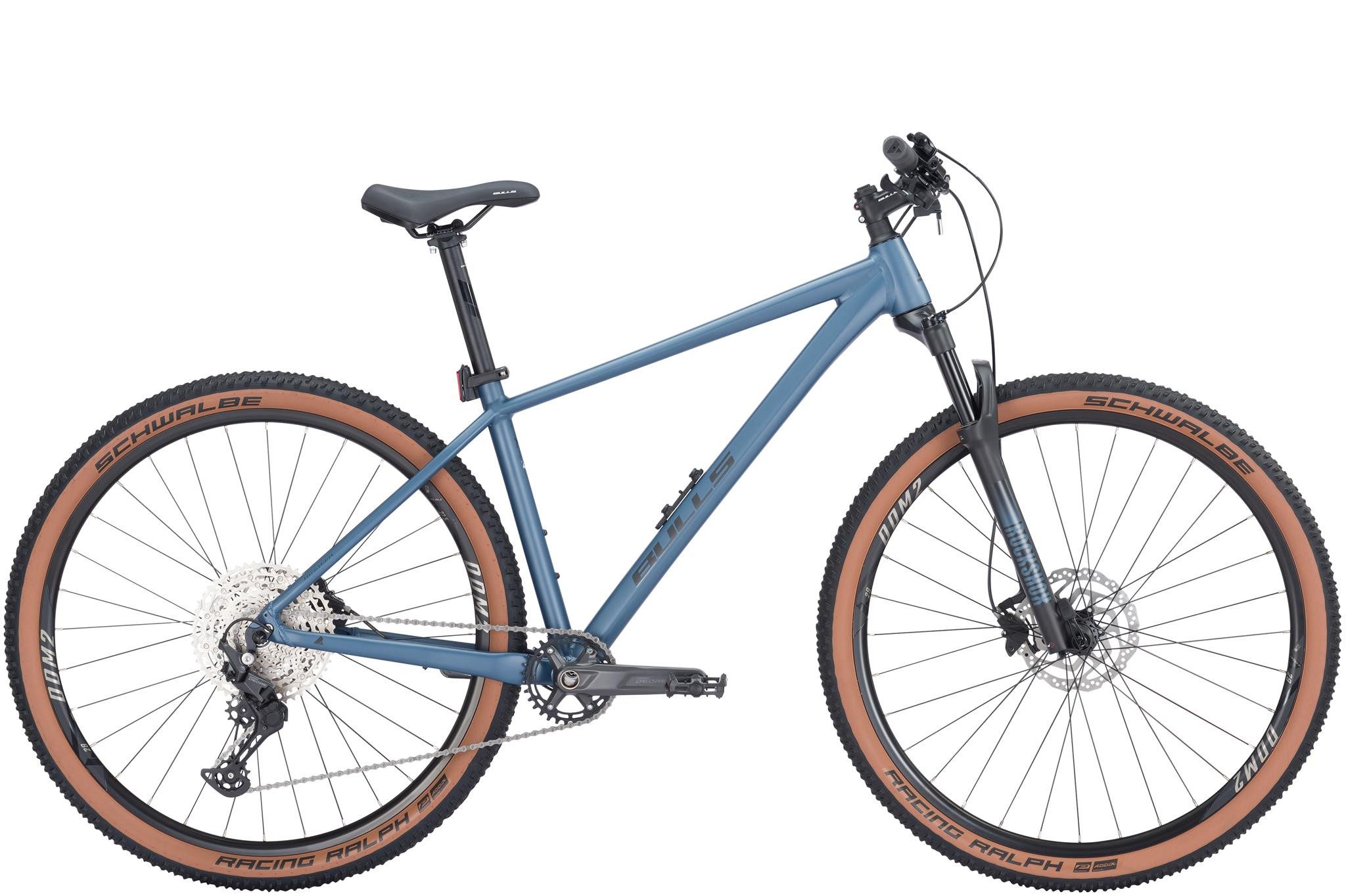 Bulls Mountainbike Bulls Copperhead 3 29'' blau 2024, 11 Gang SHIMANO Deore RD-M5100 shadow+, Kettenschaltung