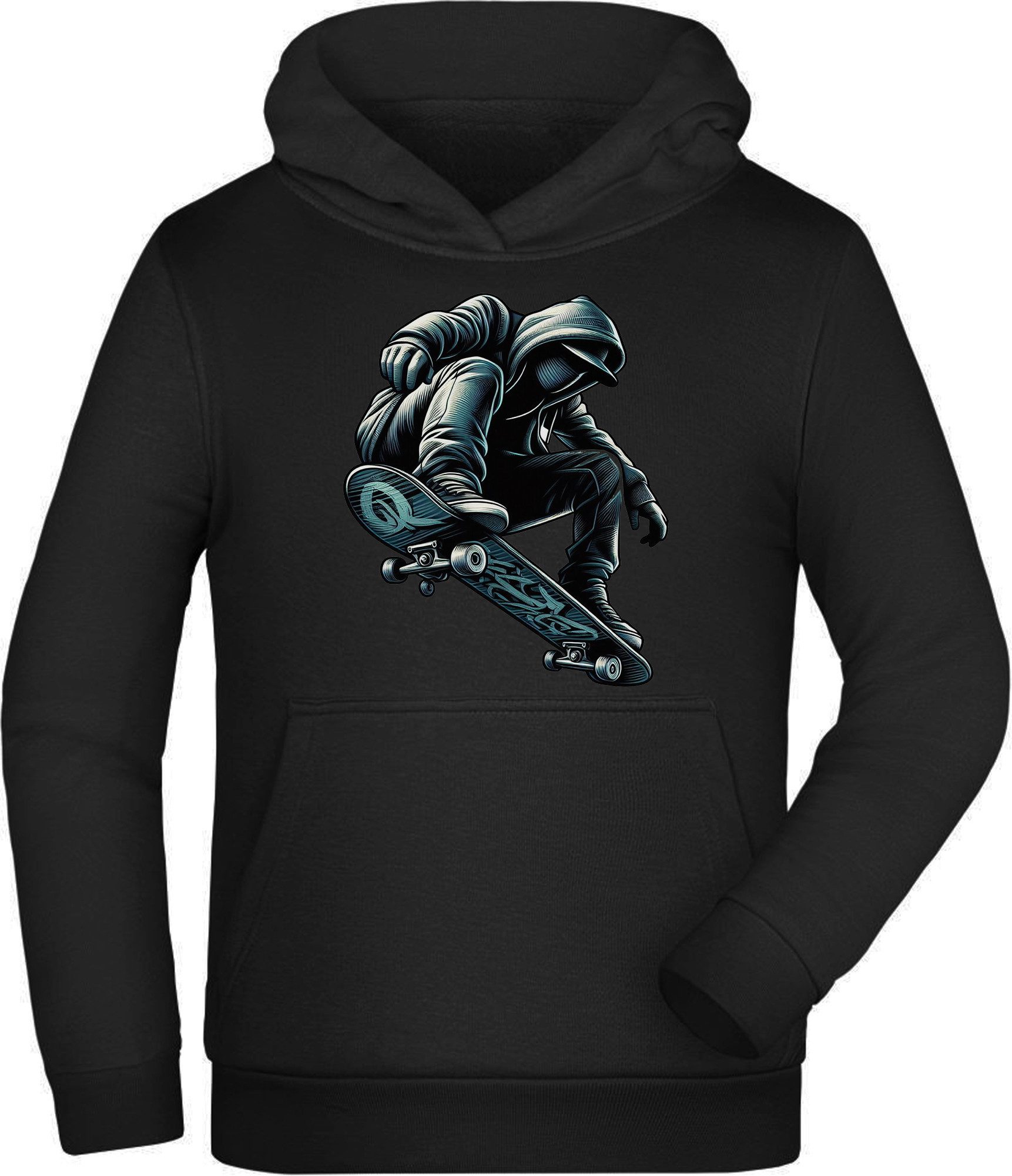 MyDesign24 Hoodie Kinder Skater Kapuzen Pulli Kapuzensweatshirt Skater Kapuzensweater i712