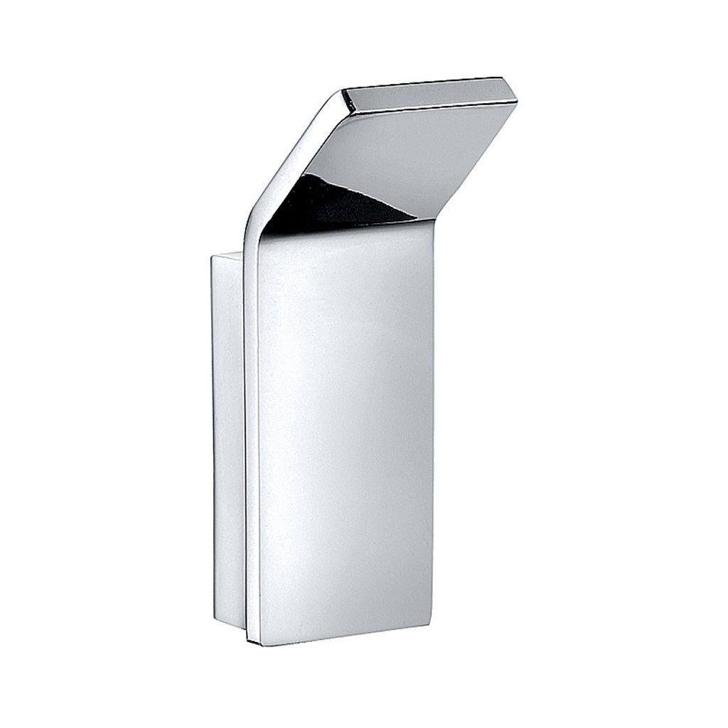 BRILLANTBAD® Kleiderhaken BOLO Kleiderhaken Messing Chrom poliert für Bad & Küche >> Bohren, Einfach zu installieren mit beilegenden Schrauben- & Dübelset