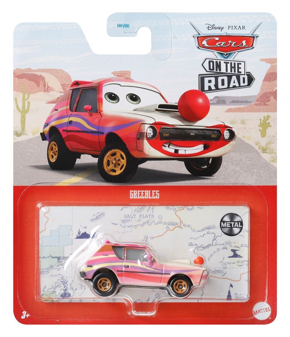 Cast Cars Fahrzeuge 1:55 Cars Mattel Greebles Disney Die Spielzeug-Rennwagen Style Disney Auto Racing