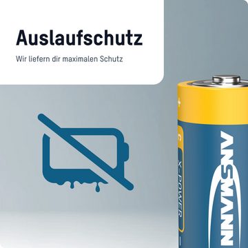 ANSMANN AG 2x X-Power Alkaline Batterie Baby C / LR14 Batterie