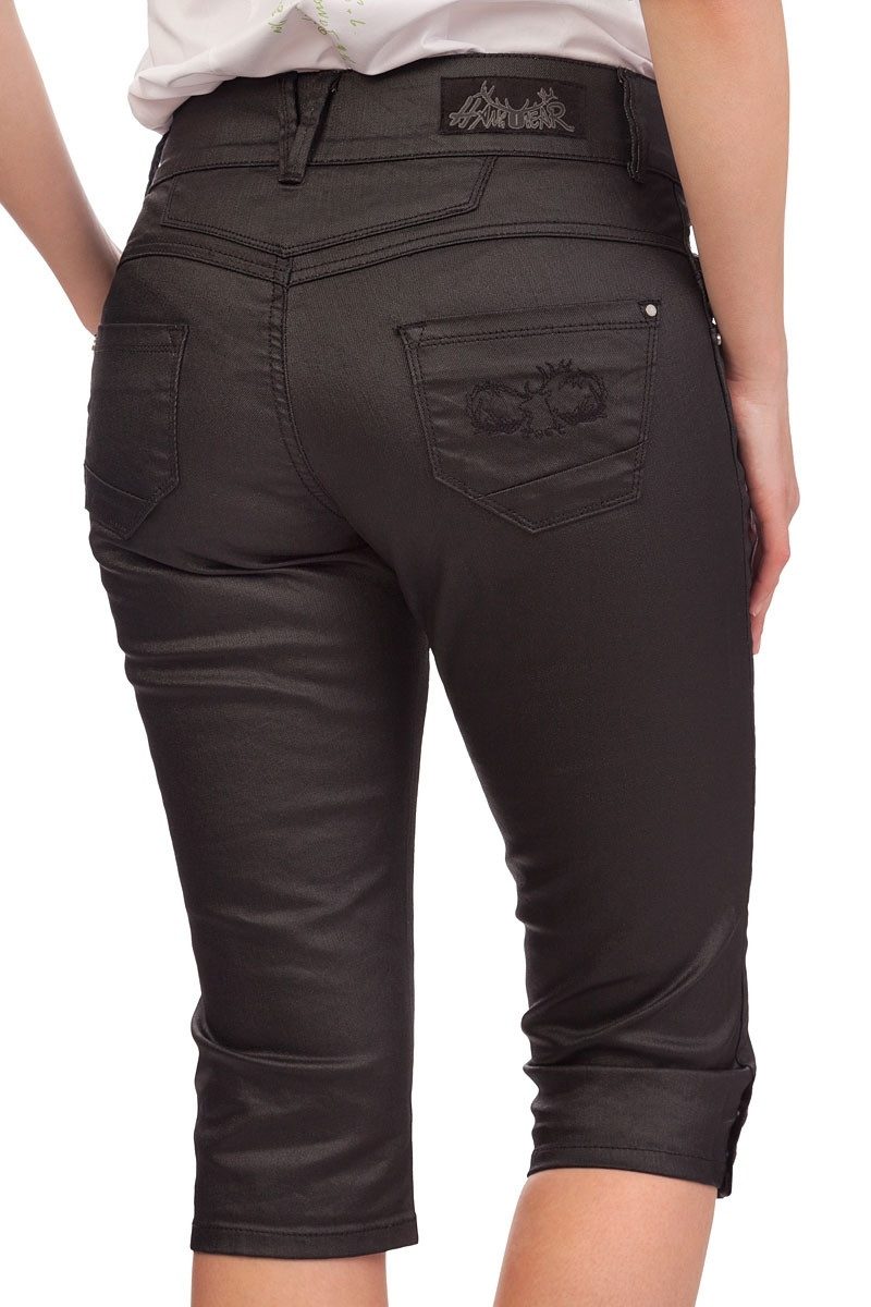 Hangowear Trachtenjeans Trachtenjeans Damen - JEANS - schwarz – Bild 3 von 3