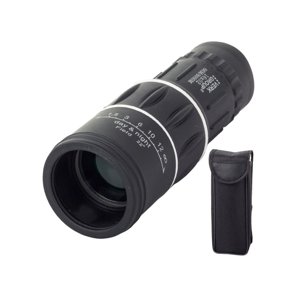 VERK GROUP Monokular 16x52 BAK-4 Fernglas – Tag & Nacht, wasserdicht, rutschfest Fernglas