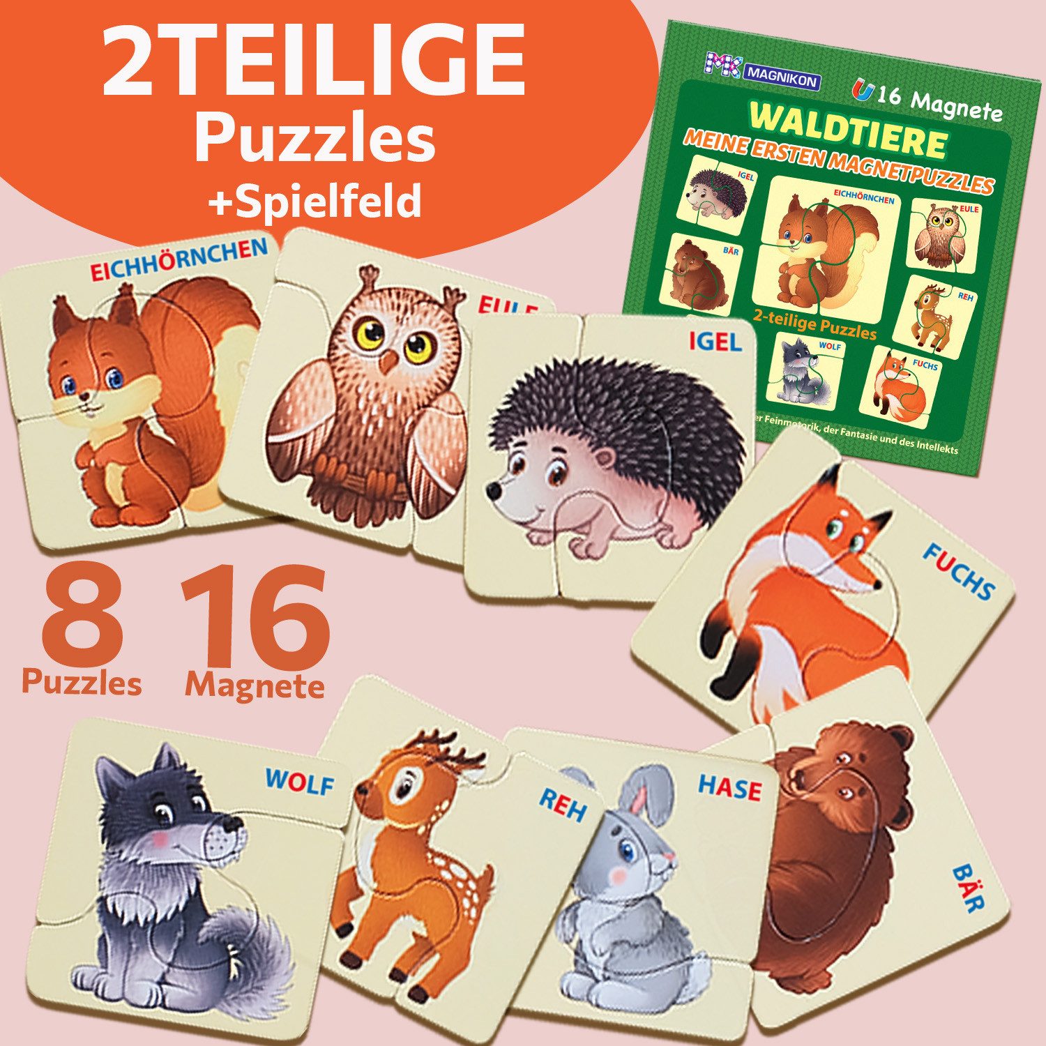 MAGNIKON Puzzle Erste Große Puzzles 2 günstig online kaufen