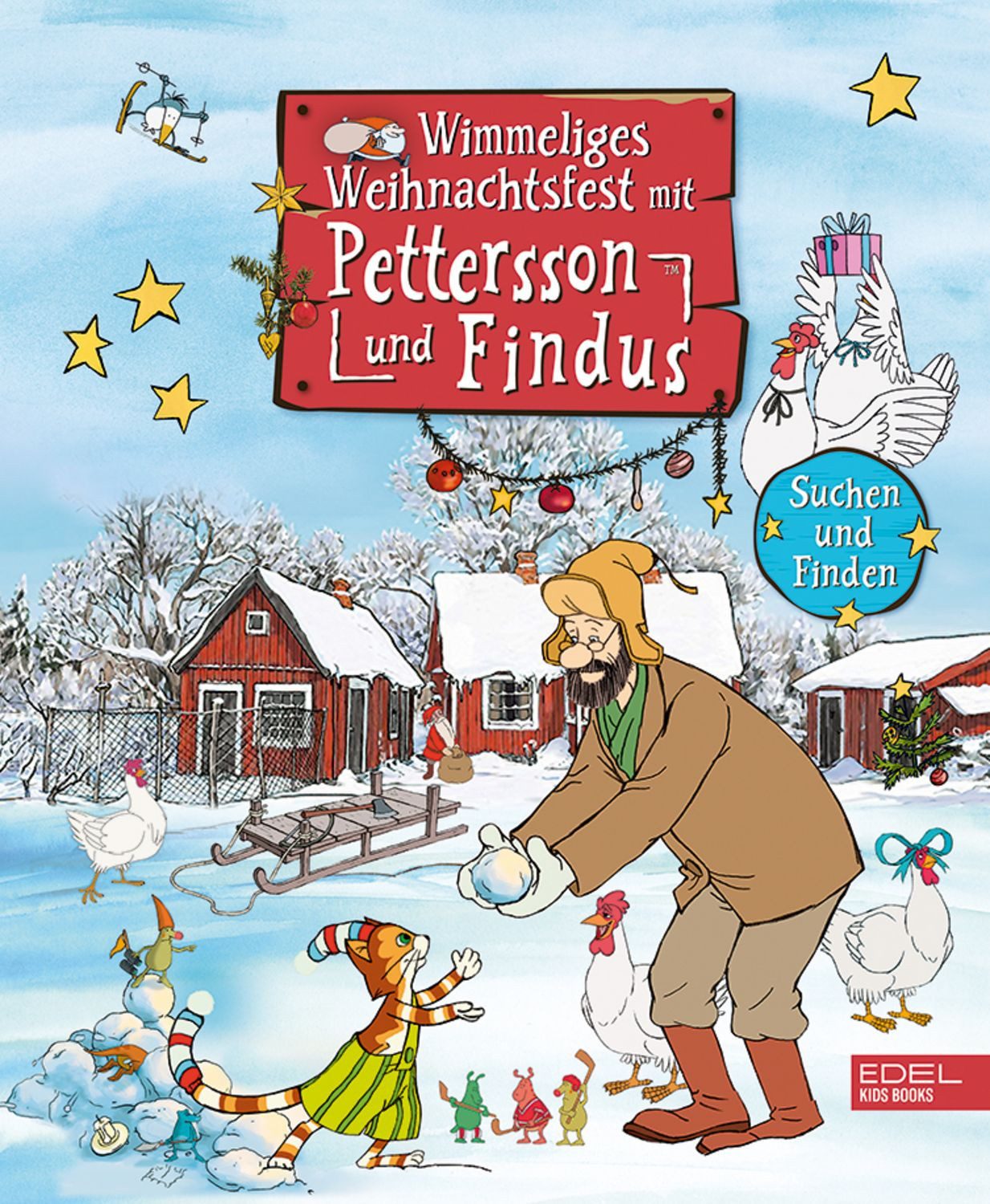 Wimmeliges Weihnachtsfest mit Pettersson und Findus / Sven Nordqvist