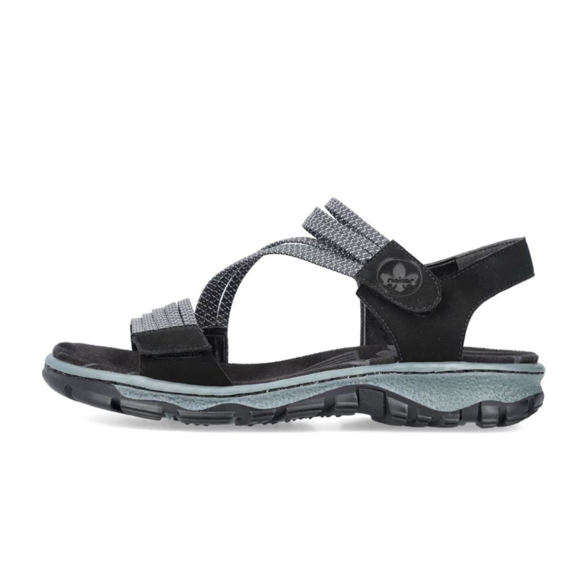 Rieker Trekkingsandalen 68871-00 schwarz Damen Sandale günstig online kaufen