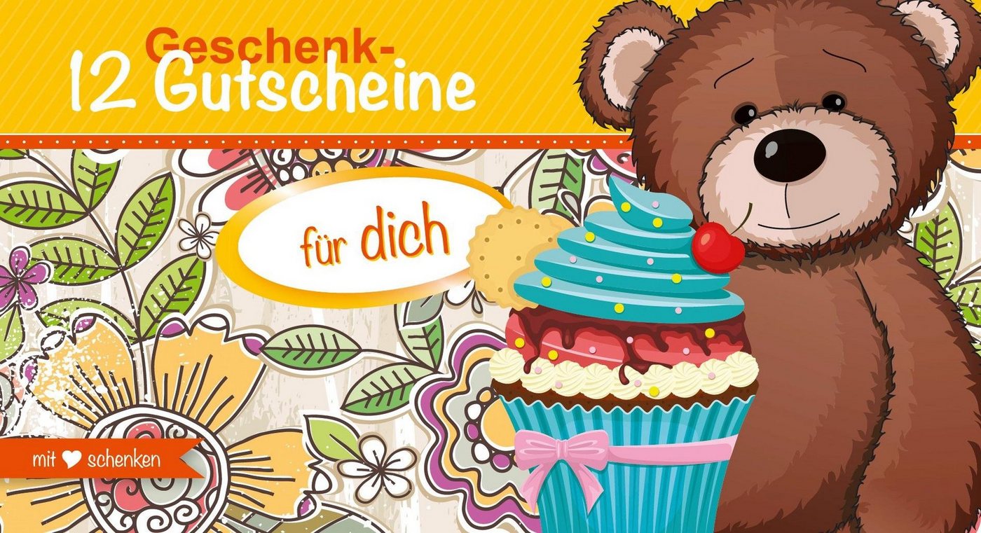 Thumbnail - RNK Verlag Notizheft Gutscheinheft / "12 Gutscheine für dich"
