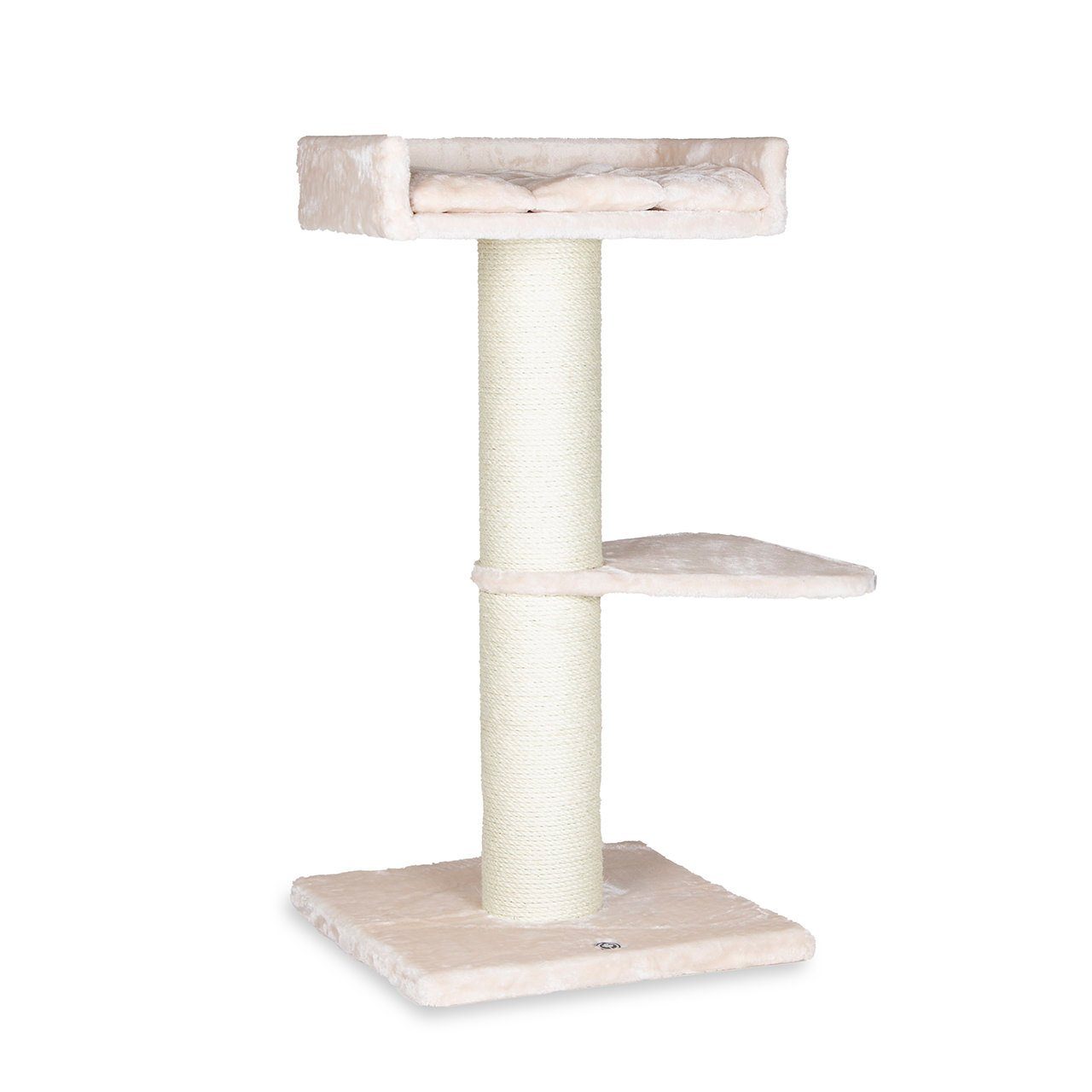 Canadian Cat Company Kratzbaum Barnie, beige, Kratzbaum mit extra dickem Plüsch