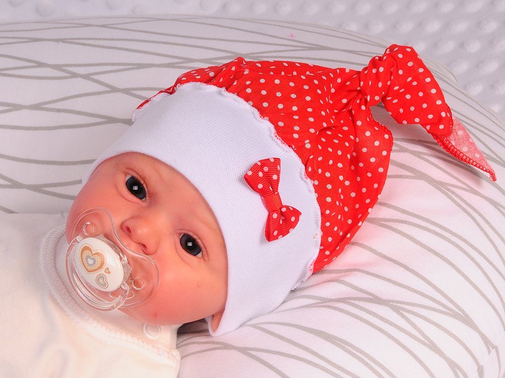 Kopftuch Erstlingsmütze Bortini La Kopftuch für Sommer Baby Stirnband