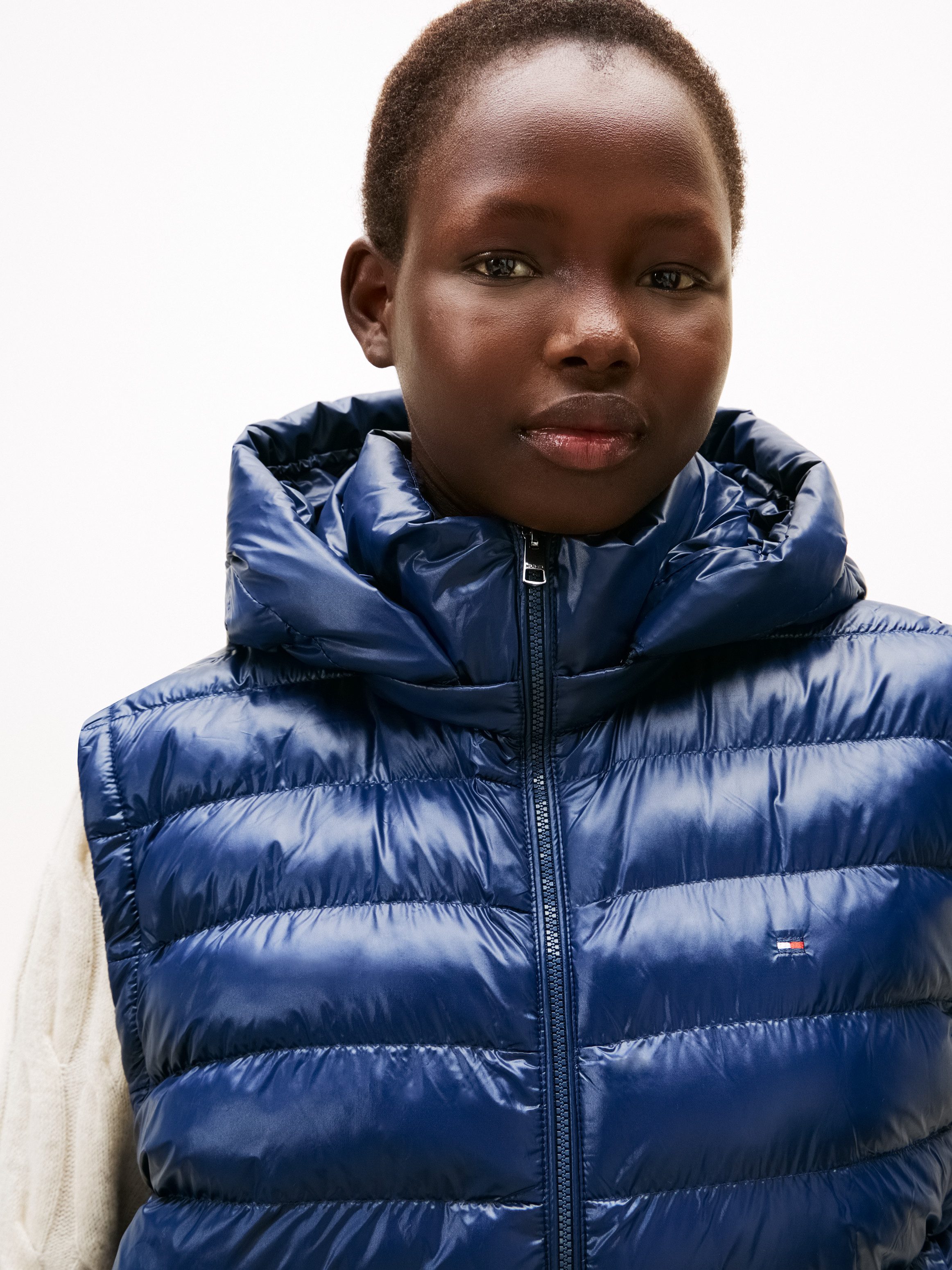 Tommy Hilfiger Curve Steppweste CRV LW PADDED SLIM VEST in großen Größen, m günstig online kaufen