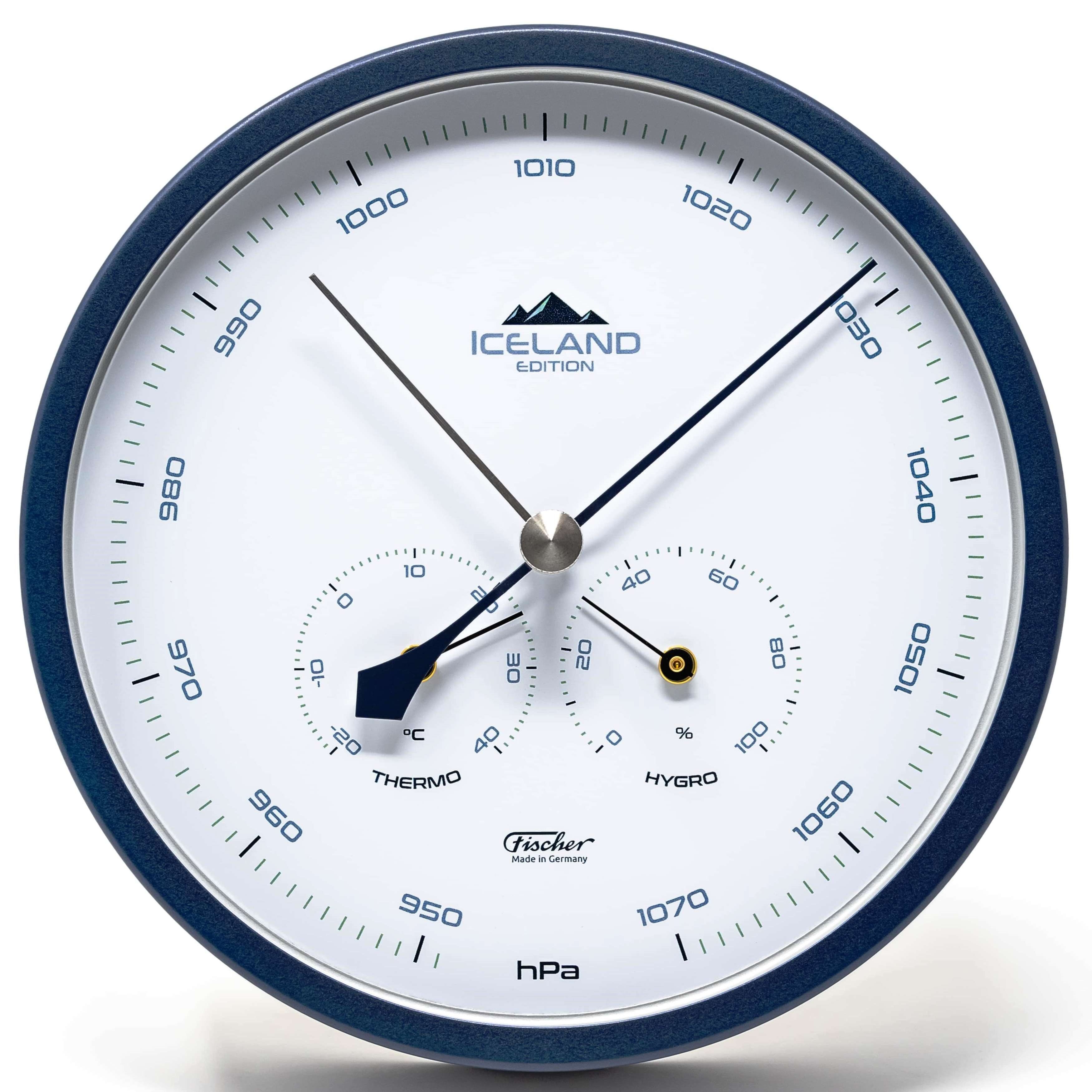 Fischer Fischer 1602-15 Wetterstation ICELAND Edition 160mm Made in Germany Außenwetterstation