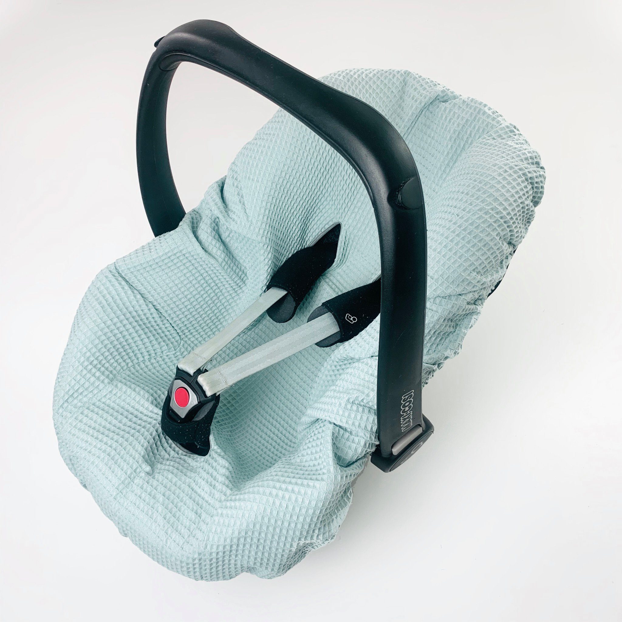 BABEES Kindersitzbezug Sommerbezug Babyschale Bezug Universal Baumwolle  Kindersitzbezug, ATMUNGSAKTIV - schützt Ihr Baby vor Schwitzen in der  Babyschale