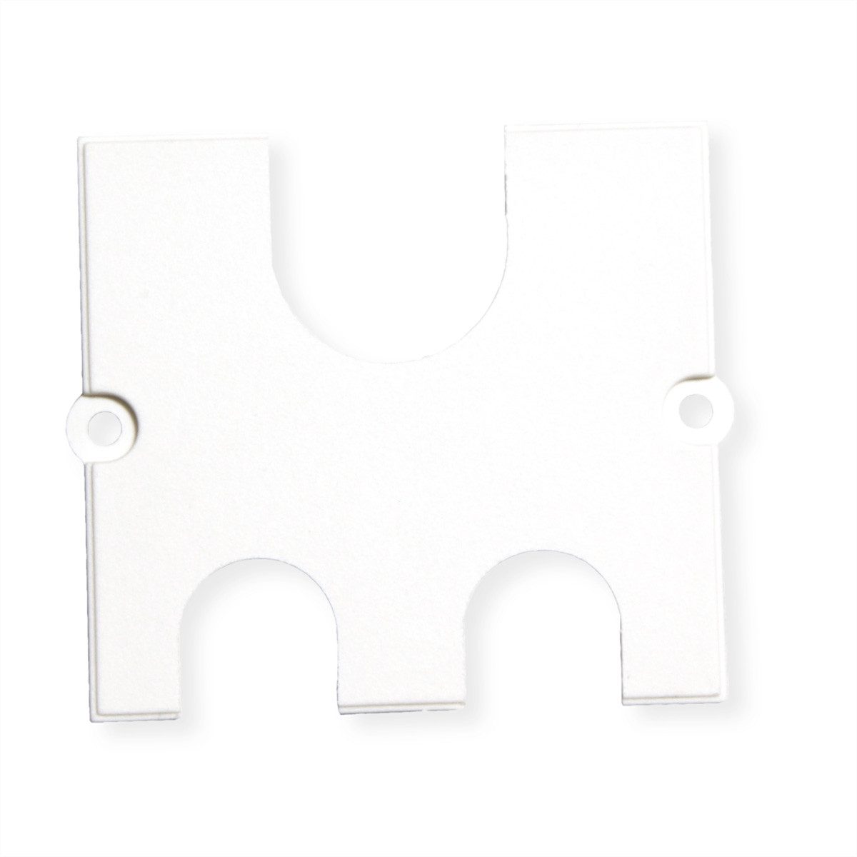 Custom Modul Kabeldurchführung weiss Stromadapter