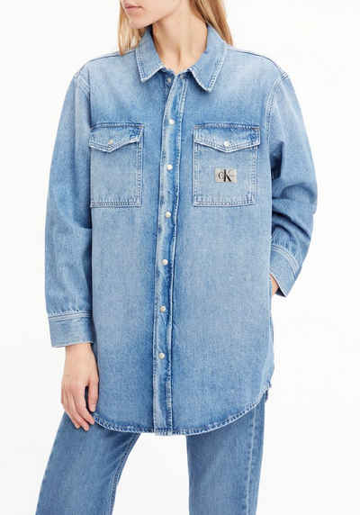 Calvin Klein Jeans Jeansbluse »UTILITY SHIRT JACKET« mit Brusttaschen