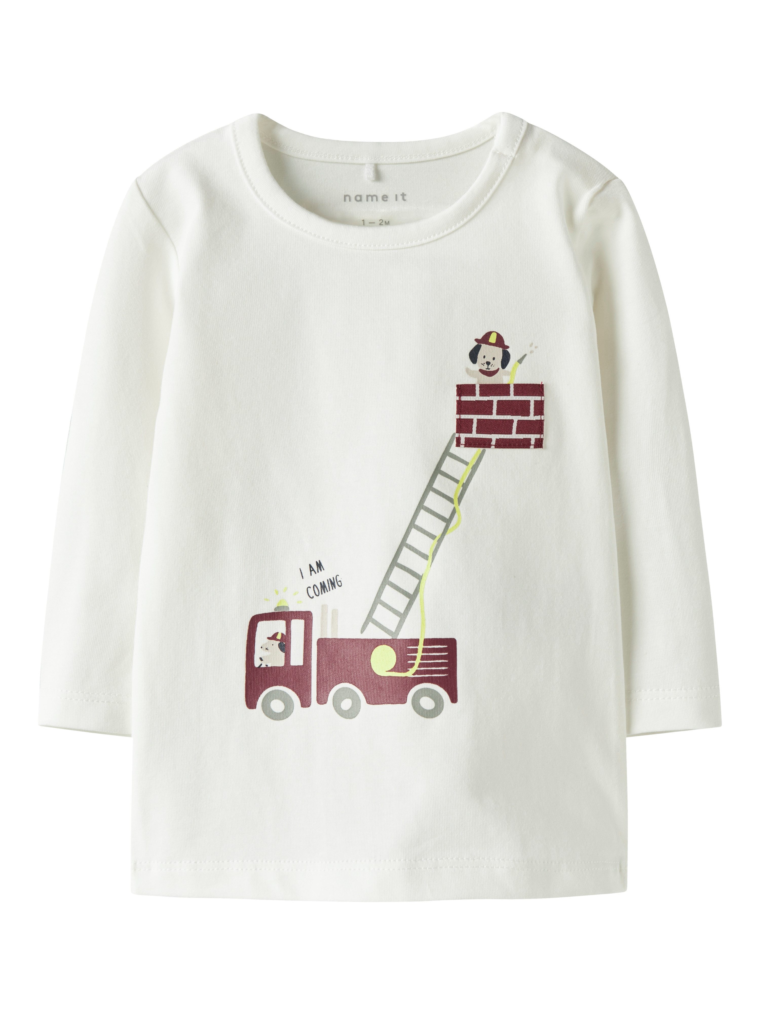 Name It Langarmshirt NBMTINUS LS TOP BOX