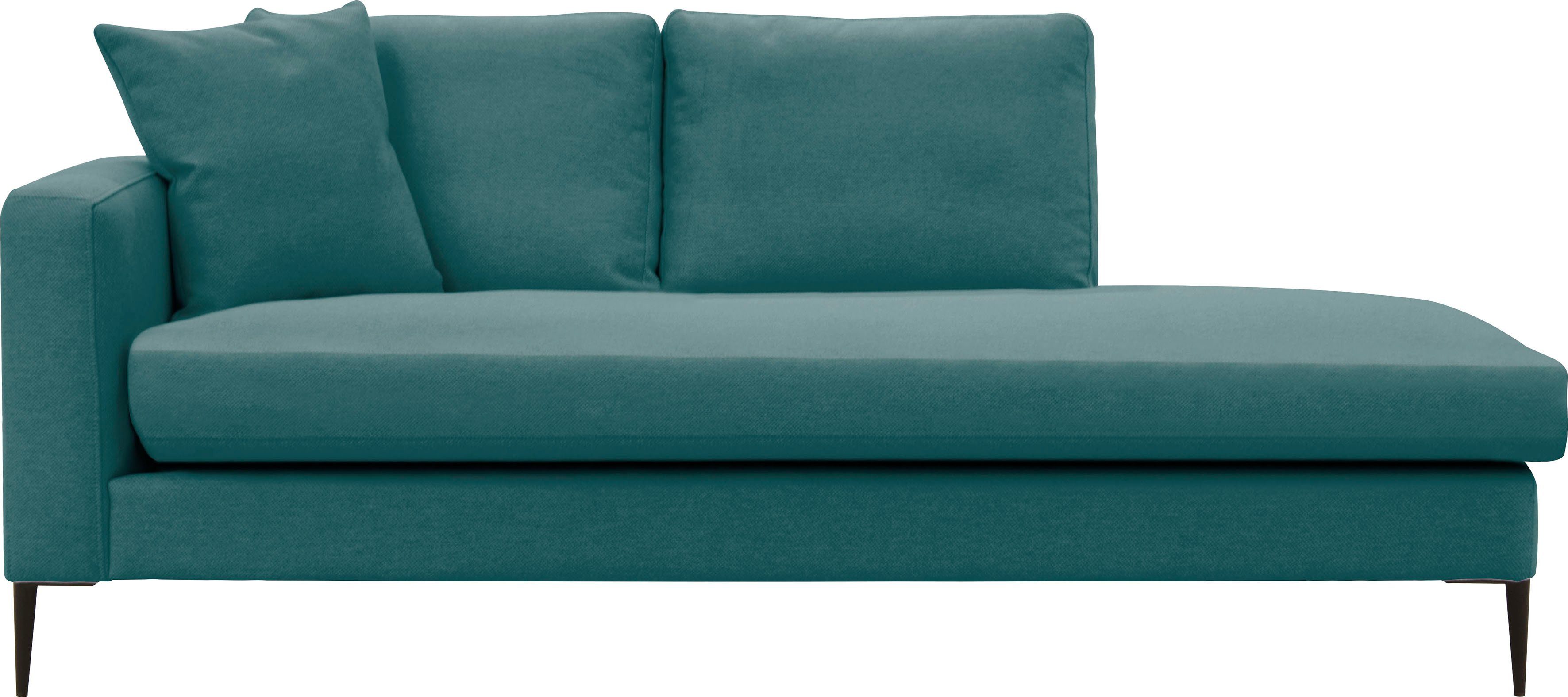 Leonique Recamiere "Cozy Chaiselongue, Maße B/T/H: 195/97/80 cm", mit losen günstig online kaufen
