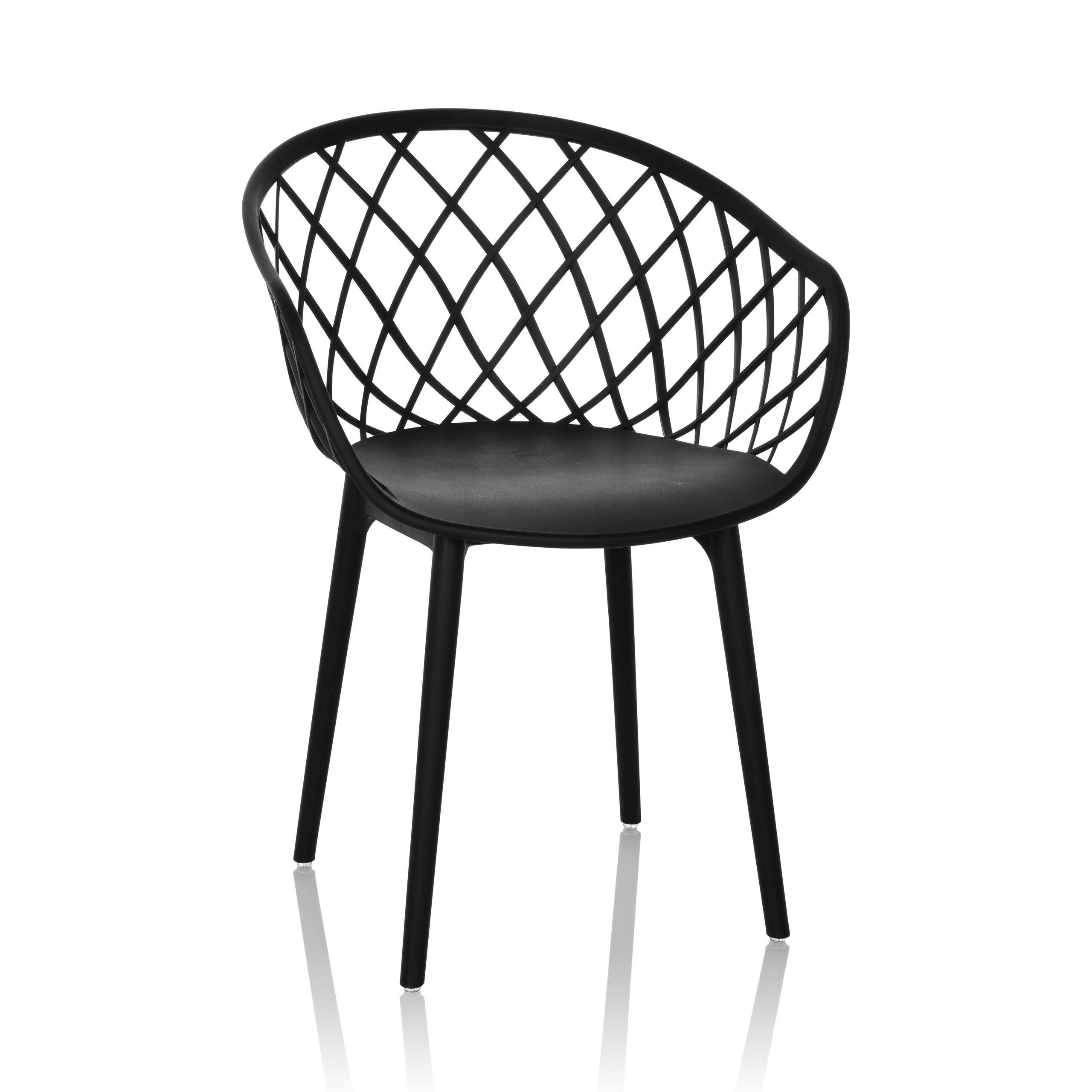 hjh OFFICE Schalenstuhl Schalenstuhl BEGIO B Kunststoff ohne Armlehnen (Ein günstig online kaufen