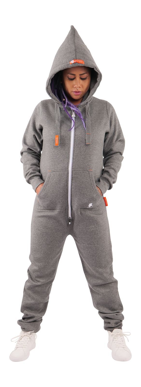 O'Poppy Jumpsuit Damen dunkelgrau (1-tlg) mit günstig online kaufen