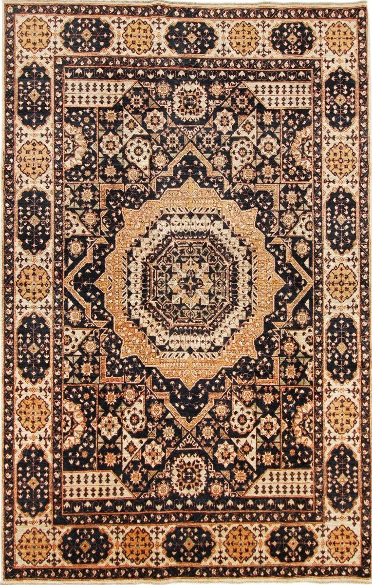 Orientteppich Mamluk 186x285 Handgeknüpfter Orientteppich, Nain Trading, rechteckig, Höhe: 6 mm