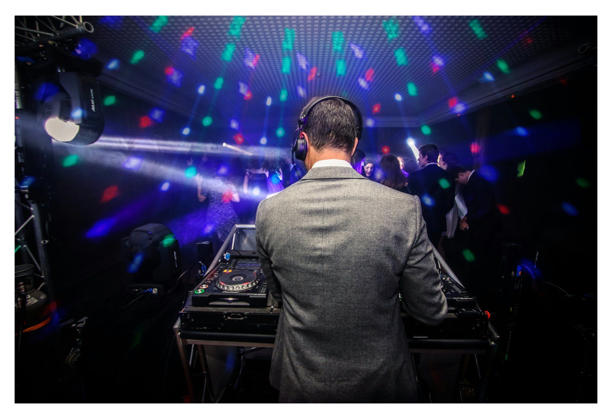 Showlite Discolicht DL-8 USB-Razor Derby Partylight - Stromversorgung über USB-Netzteil, Showlite USB Partylight