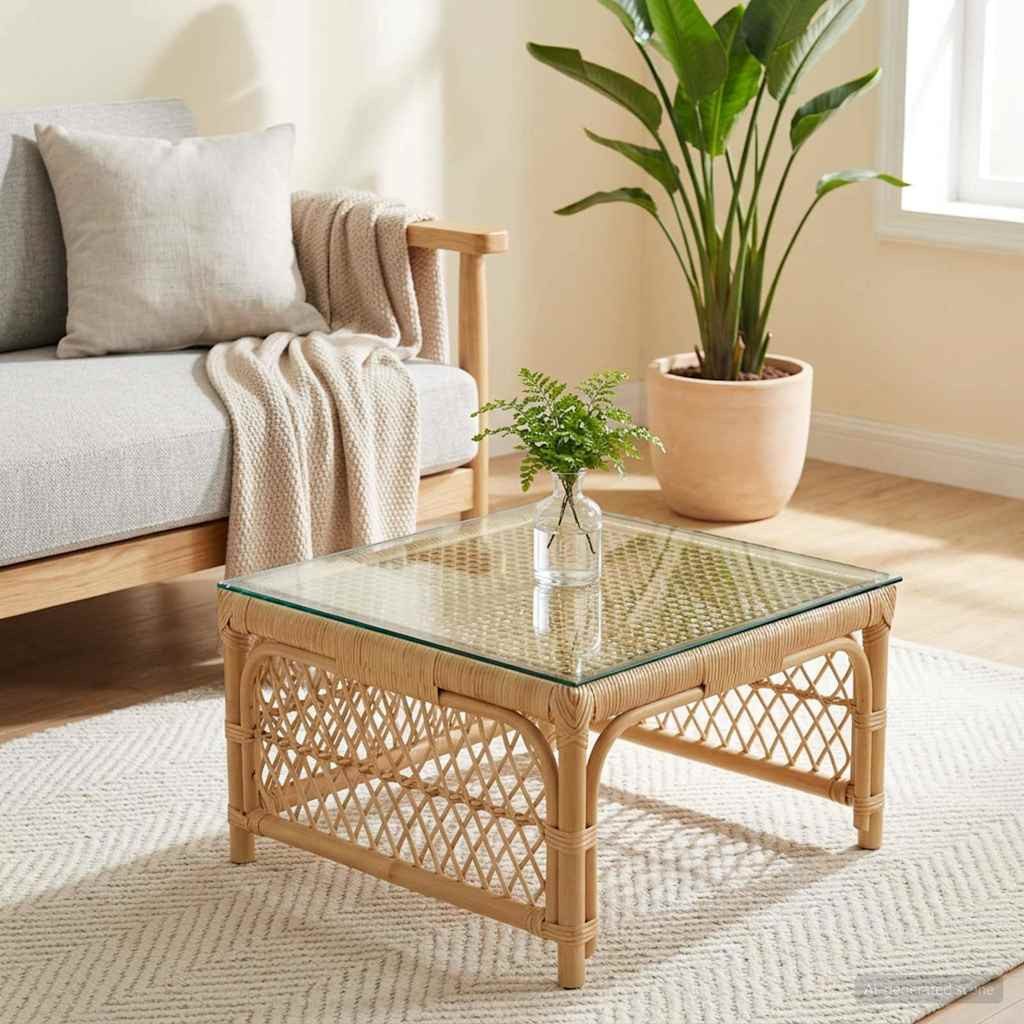 furnicato Tischplatte Klassische aus Hartglas 30 x 30 cm Transparent (1 St), Kratzfeste Glasscheibe als Schutzplatte für Couch- und Esstische