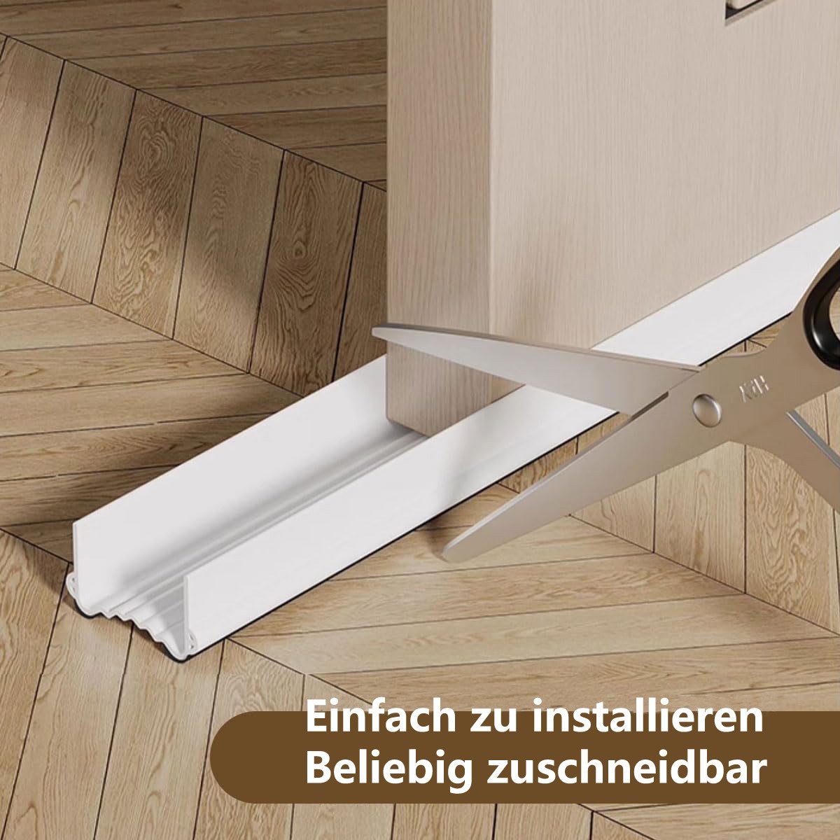 Zaewry Zugluftstopper Türdichtung Zugluftstopper für Türen- NEU Premium Türdichtung, Tür Zugluftstopper ideal auch als Schallschutz, Kälteschutz