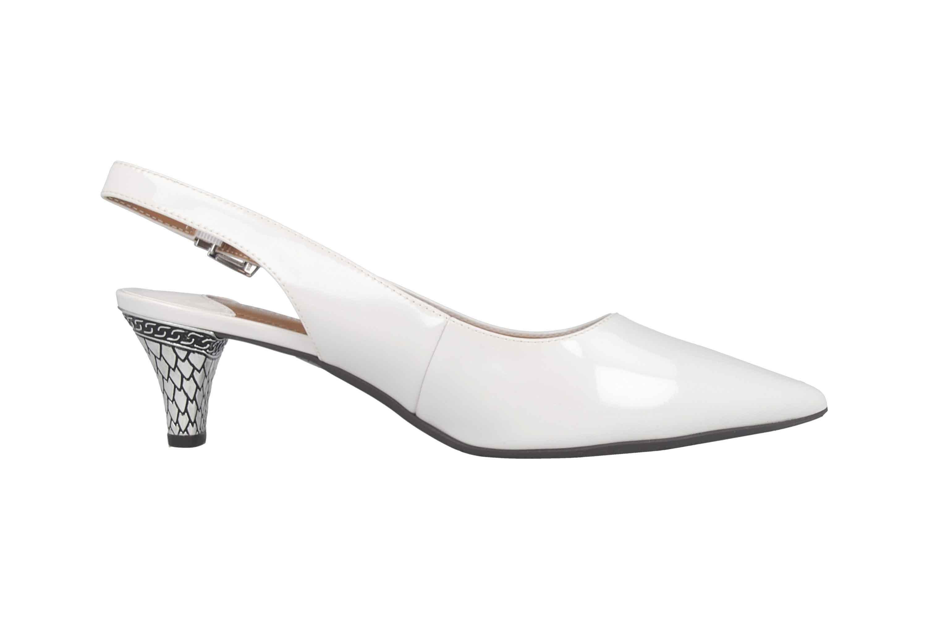 J.Reneé Pumps Pearl White Mayetta