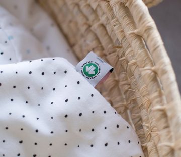 Babydecke GOTS Zertifiziert aus Bio-Baumwolle, 2-lagig, 130 x 130 cm, Motherhood